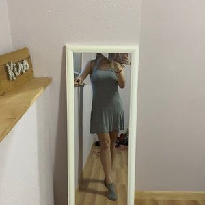 Olivia Rae Striped Midi Dress